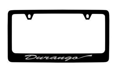 Dodge genuine license frame factory custom accessory for durango style 4