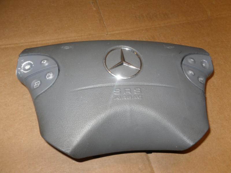 2001 mercedes clk320, lh, driver side steering wheel air bag w other controls