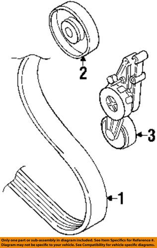 Audi oem 06d903137e serpentine belt/serpentine belt/fan belt