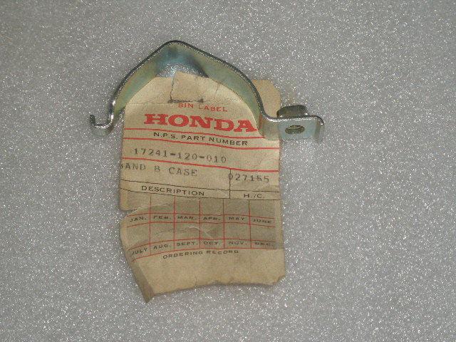 1972-1978 honda z50a z 50 mini trail bike air cleaner mount band b new oem nos