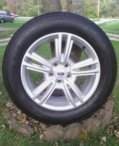 2011 stock ford rims and tires off mustang 17 inch 5 lug set of 4