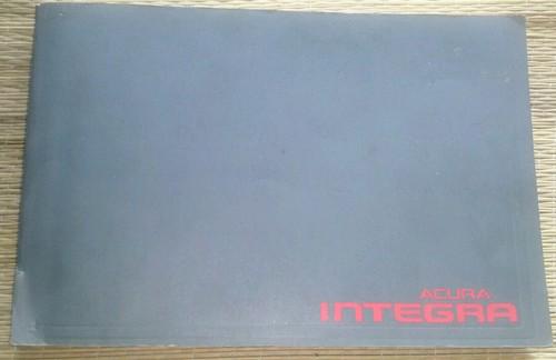 1994 acura integra ls  oem owner manual  