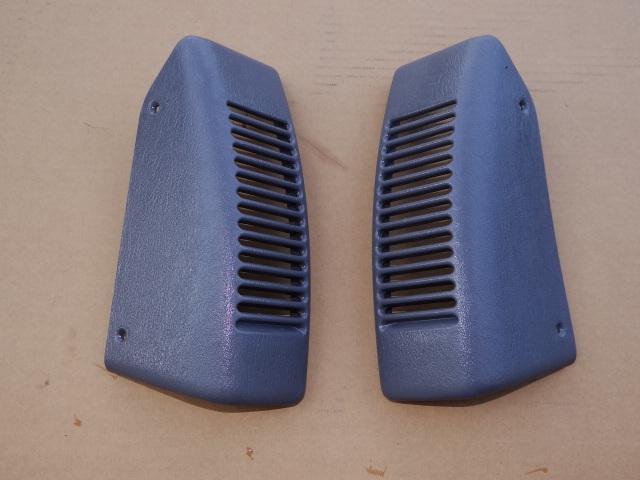 Jeep wrangler tj dash speaker grill covers, gray,  1998  oem