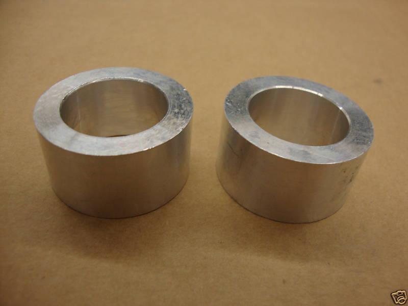 1" aluminum rear wheel spacer 3/4" thick -set of 2 big dog harley custom