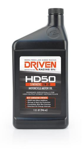 Joe gibbs driven hd50 air-cooled motorcycle oil 02706