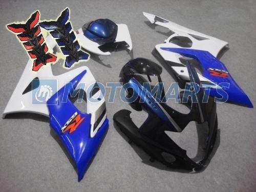 Free tank pad x2! aftermarket fairing kit for suzuki gsx r 1000 k5 2005 2006 ah