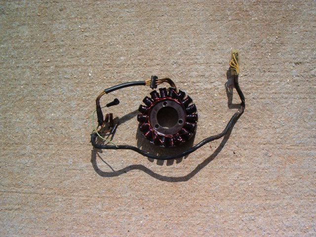 1984-1985 kawasaki stator generator-fits zn700 a1-a2  ltd shaft