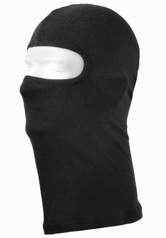 Schampa silk adult black balaclava blclvo27