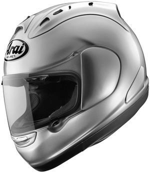 Arai corsair v helmet solid aluminum silver size large 81-2333