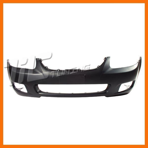 Front bumper cover new facial ki1000134 primered for 07-09 kia spectra 4dr sedan