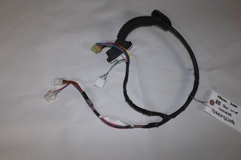 2000 mazda millenia rear right door wire harness oem