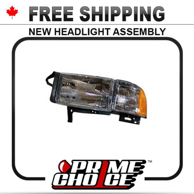 Prime choice new left driver side headlamp headlight assembly replacement lh