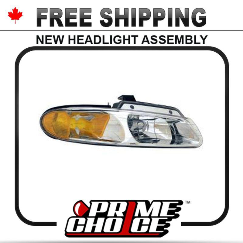 Prime choice new right passenger side headlamp headlight assembly replacement rh