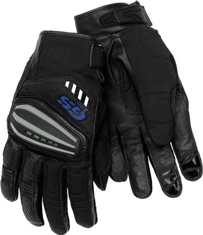 Bmw genuine motorcycle motorrad rallye glove black / anthracite size 12 - 12 1/2