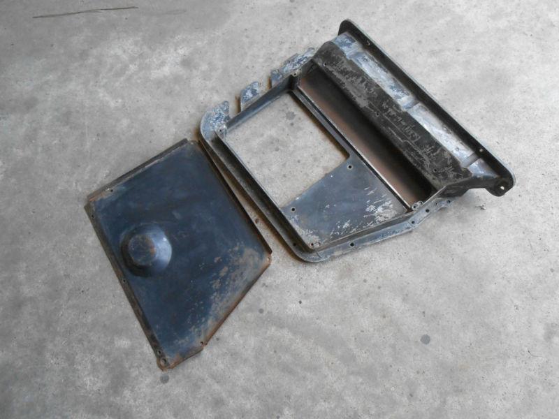 1949 plymouth front floor vent, original part.,