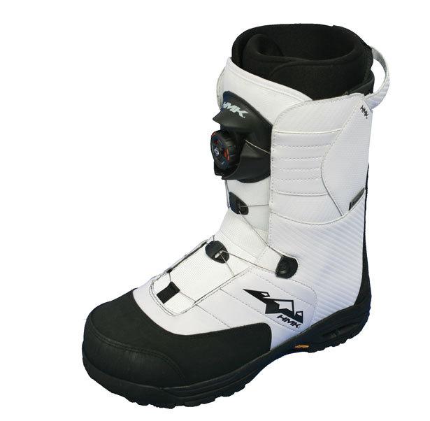 Hmk team boa snowmobile boot white 11