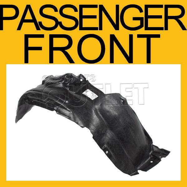 96-99 toyota rav4 right front fender liner inner skirt plastic splash shield new