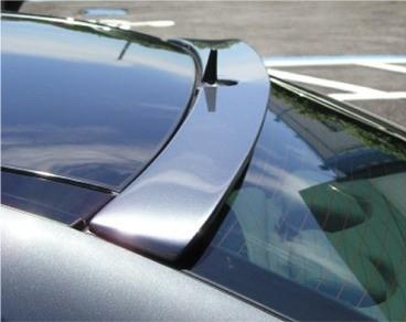 2003-2006 mercedes e-class w211 e63 l- style rear roof glass spoiler (unpainted)