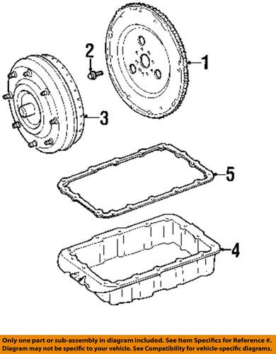 Ford oem 5f9z-7a191-aa transmission pan gasket/auto trans oil pan gasket