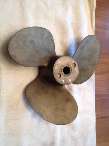 Vintage kiekhaefer/mercury mark 55 quicksilver propeller