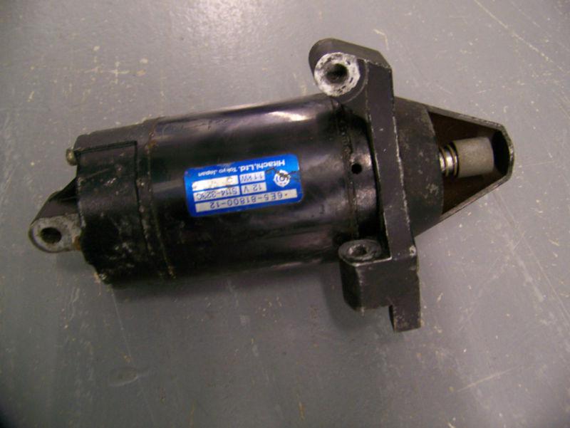 1984-2002 yamaha 115 - 200 hp starter starting motor 6e5-81800-12-00