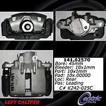 Centric parts 142.62570 rear left rebuilt caliper with pad