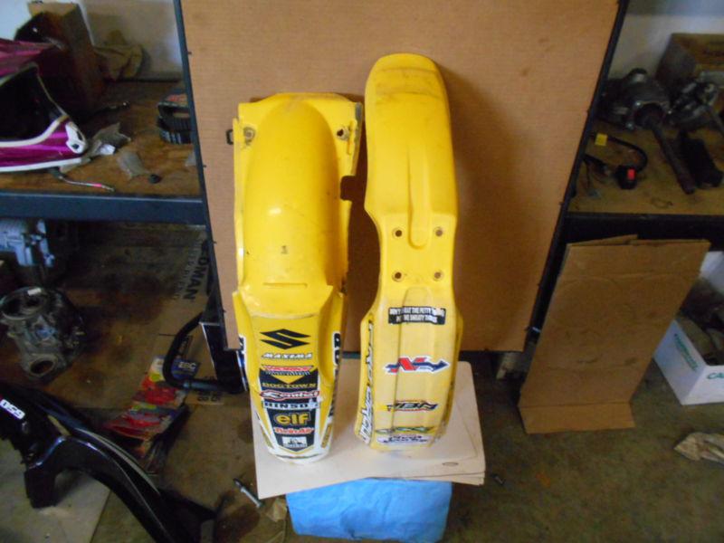 1997 suzuki rm 250 front and rear fender