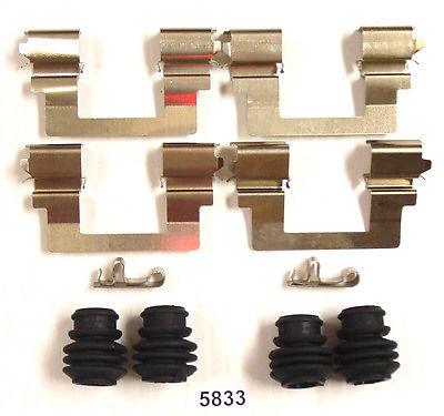 Better brake parts 5833 front brake disc hardware kit-disc brake hardware kit