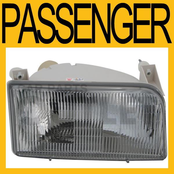 92-96 ford f150 f250 f350 bronco right head light lamp passenger side assembly r