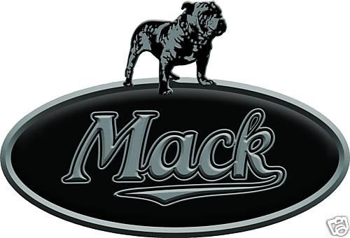 Mack truck decal semi, trailer, wall: huge decal