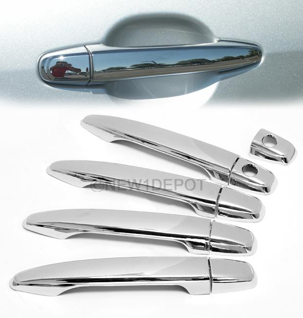 Triple chrome door side handle cover trim for toyota camry lexus gx 470 2007-09