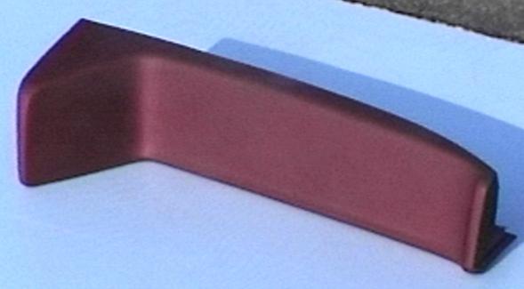 71 72 ford ltd galaxie 500 padded dash dashboard red nos ranch wagon