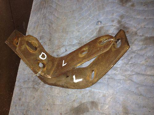 1967 1968 cadillac front 4 bumper brackets