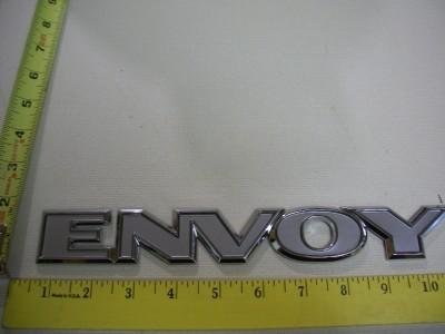 Gm chevy envoy emblem bagde chrome silver oem new