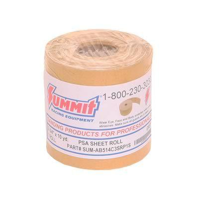 Sandpaper roll pressure sensitive 2.75"w 10 yards l 320 grit aluminum oxide