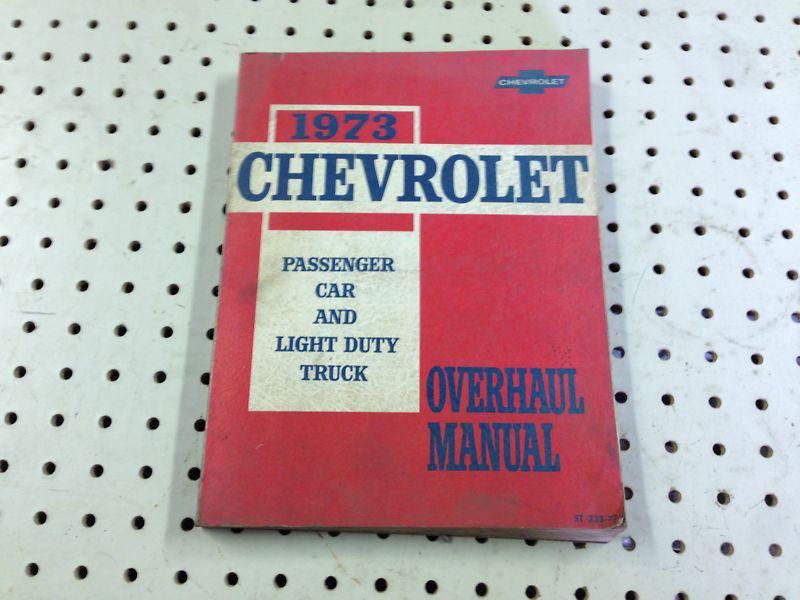 1973 chevrolet truck / car  shop / service manual factory original ! 