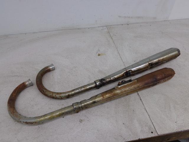 1971 honda cb450 cb 450 exhaust system mufflers head pipes