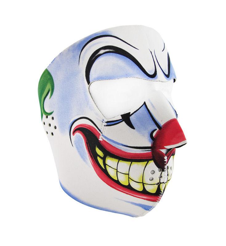 Joker face neoprene motorcycle facemask