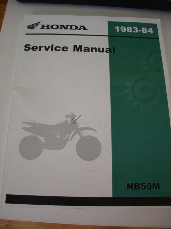 Honda nb50m 1983-1984 service manual used 