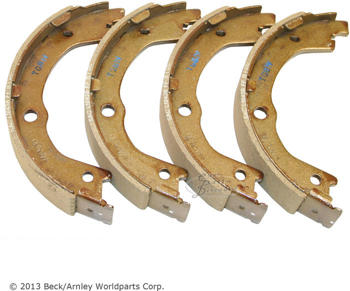 Beck arnley parking brake shoe