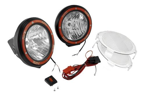 Rugged ridge 15205.54 - off road black hid fog light kit 1 pc