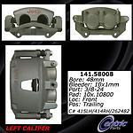 Centric parts 142.58008 front left rebuilt caliper with pad