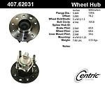 Centric parts 407.62031e rear hub assembly