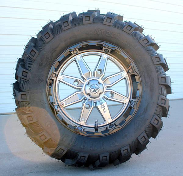 Polaris rzr xp ranger xp full set of 4 msa motogrip dot  tires 26x9x14 26x11x14 