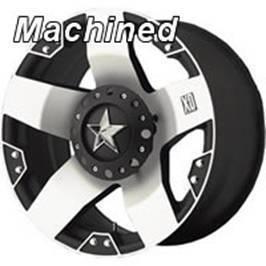 20" xd rockstar matte black machined rims w/ 285/50/20 sunny sn3980 tires wheels