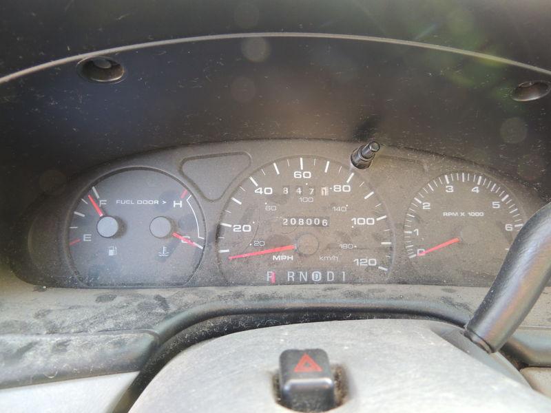 01 02 ford taurus speedometer cluster mph w/o flex fuel vehicle 427377