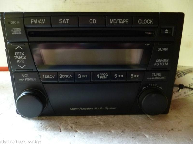 05-06 mazda tribute radio cd player 5t2t-18c869-ab *