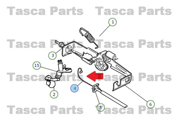 New oem mopar accelerator cable 1996-2002 dodge ram trucks 5.2l 5.9l #53031602ab