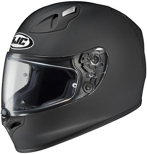 New hjc fg-17 solid full-face adult helmet, matte black/flat, 3xl/xxxl