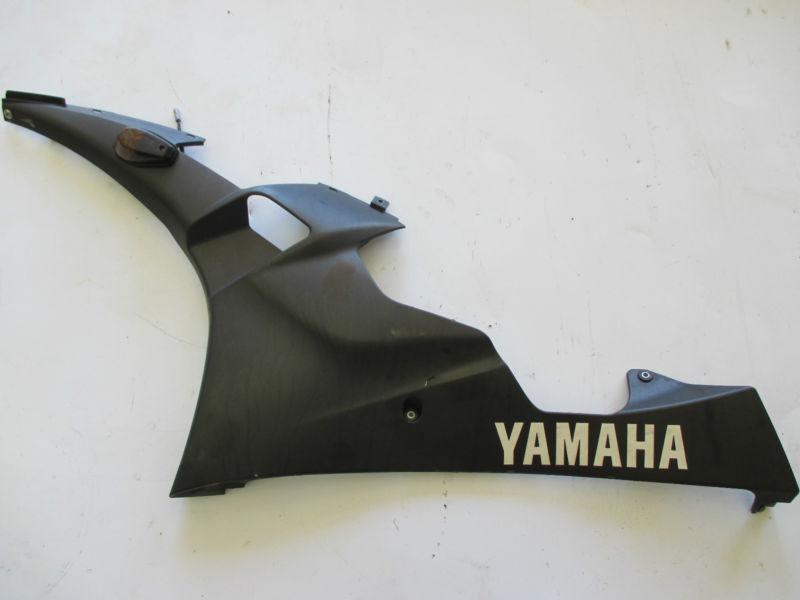 2006-2007 yamaha yzf r6 v yzfr6 left hand side lower fairing plastic 